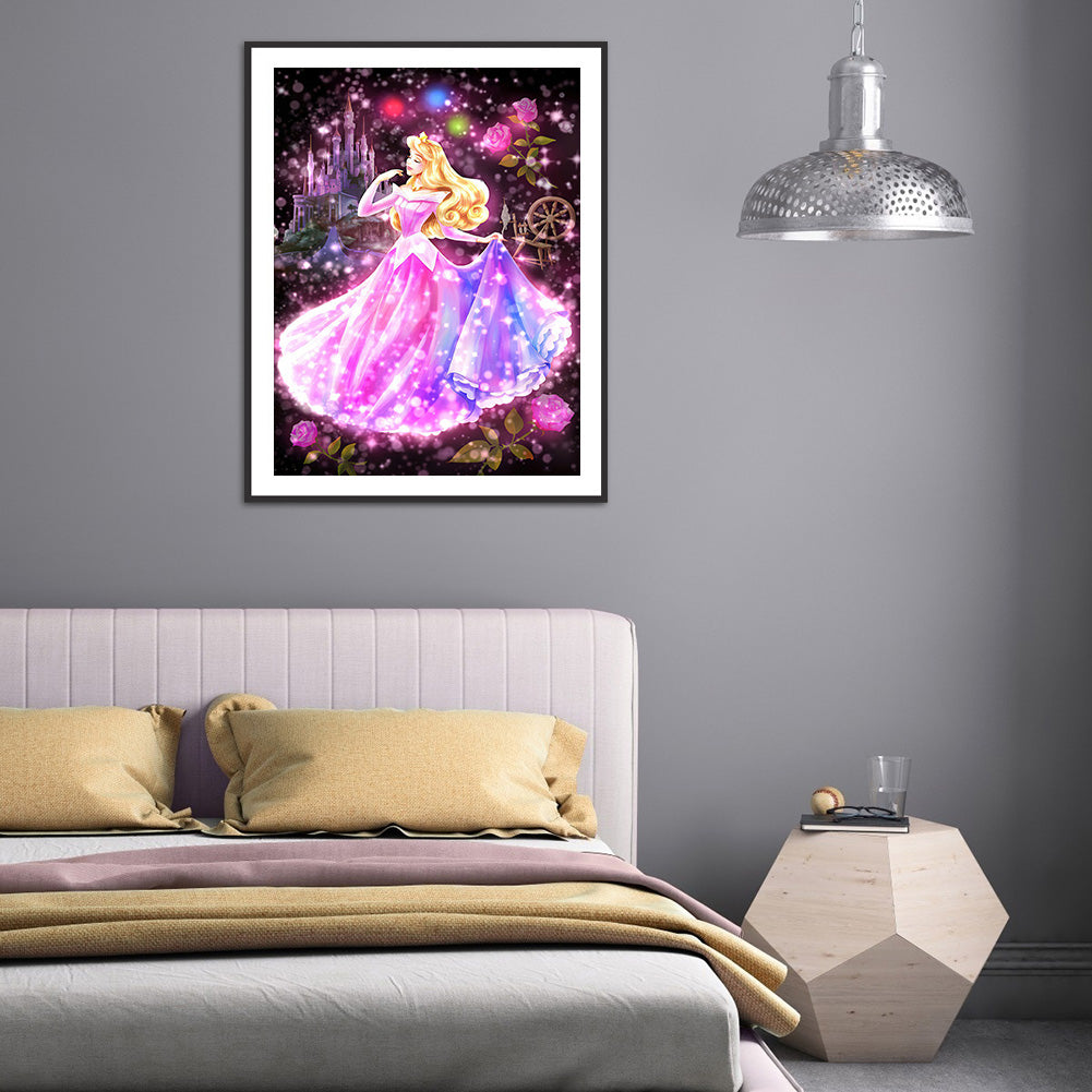 Cartoon Princess - Special Shaped Drill Diamond Painting 30*40CM