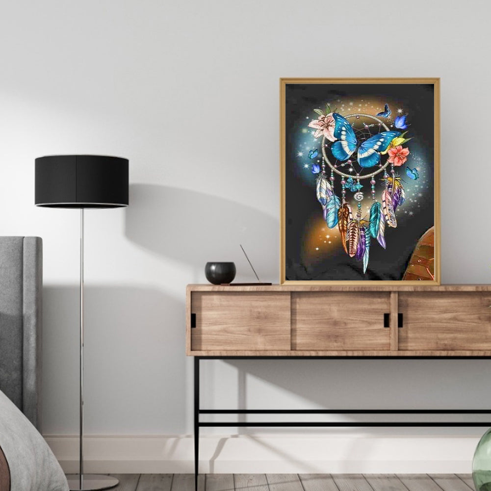 Dream Catcher - Full Round Drill Diamond Painting 30*40CM