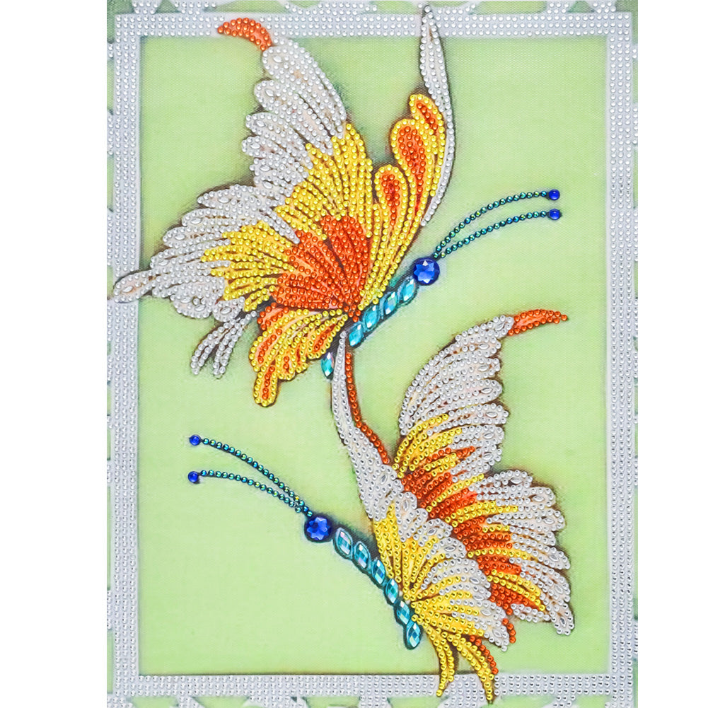 Butterfly - Special Shaped Drill Diamond Painting 30*40CM