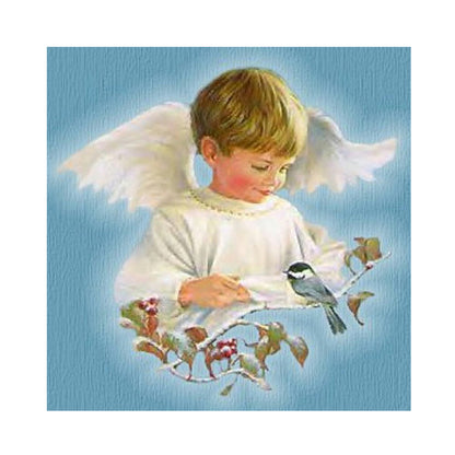 Angel Boy - Full Round Drill Diamond Painting 30*30CM