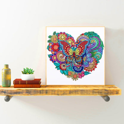 Butterfly - Special Shaped Drill Diamond Painting 30*30CM