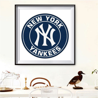 Team Emblem - Full Round Drill Diamond Painting 40*40CM