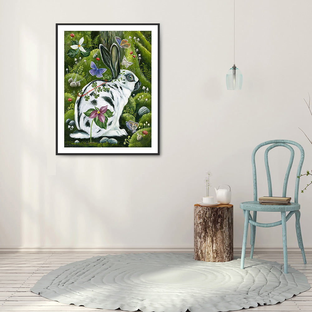 Easter Bunny - Full Round Drill Diamond Painting 30*40CM