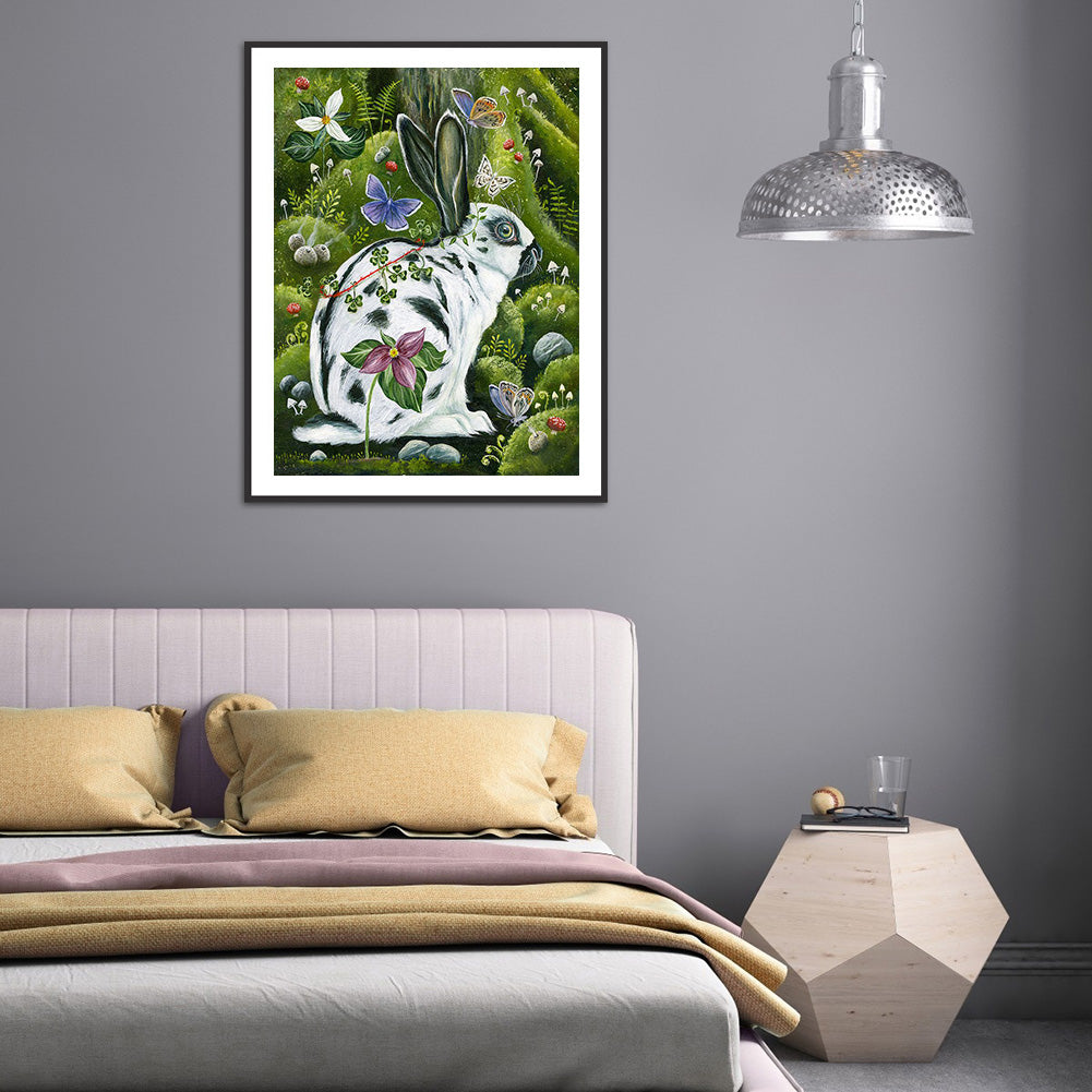 Easter Bunny - Full Round Drill Diamond Painting 30*40CM