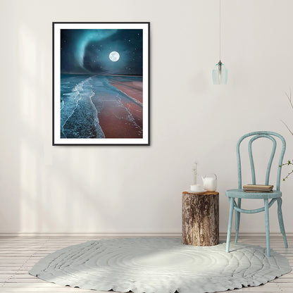 Sea Sky - Full Round Drill Diamond Painting 30*40CM