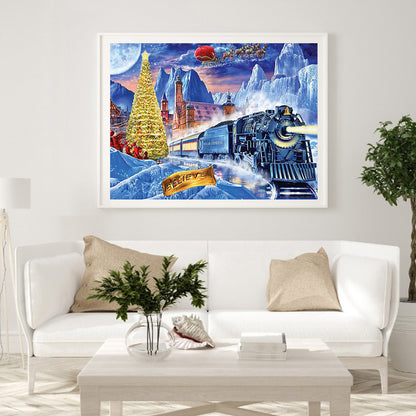 Landscape - Full Round Drill Diamond Painting 40*30CM