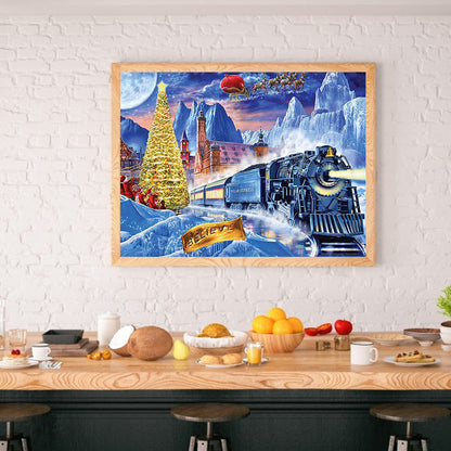 Landscape - Full Round Drill Diamond Painting 40*30CM