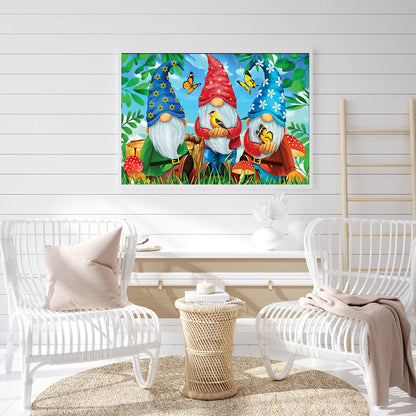 Gnome Goblin - Full Round Drill Diamond Painting 40*30CM