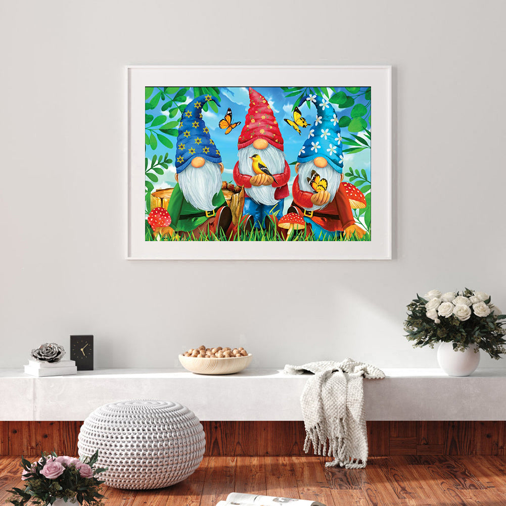 Gnome Goblin - Full Round Drill Diamond Painting 40*30CM