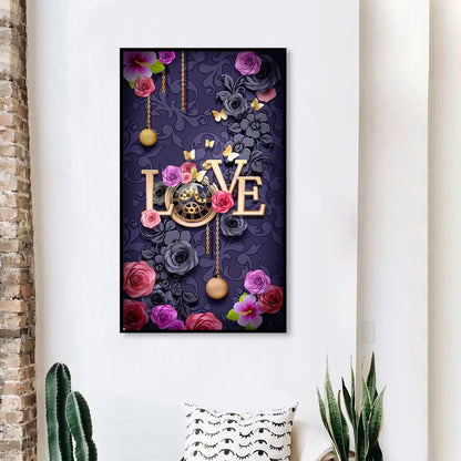 Love - Full Round Drill Diamond Painting 40*70CM