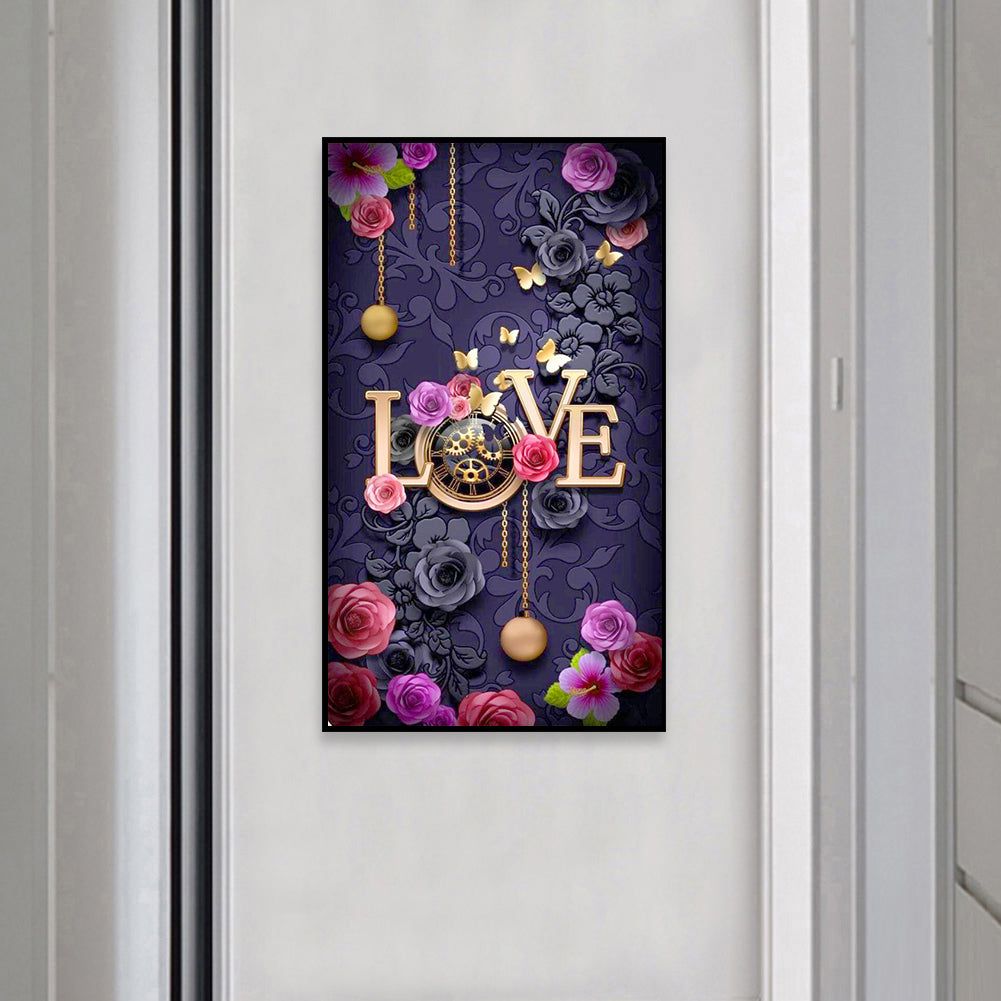 Love - Full Round Drill Diamond Painting 40*70CM