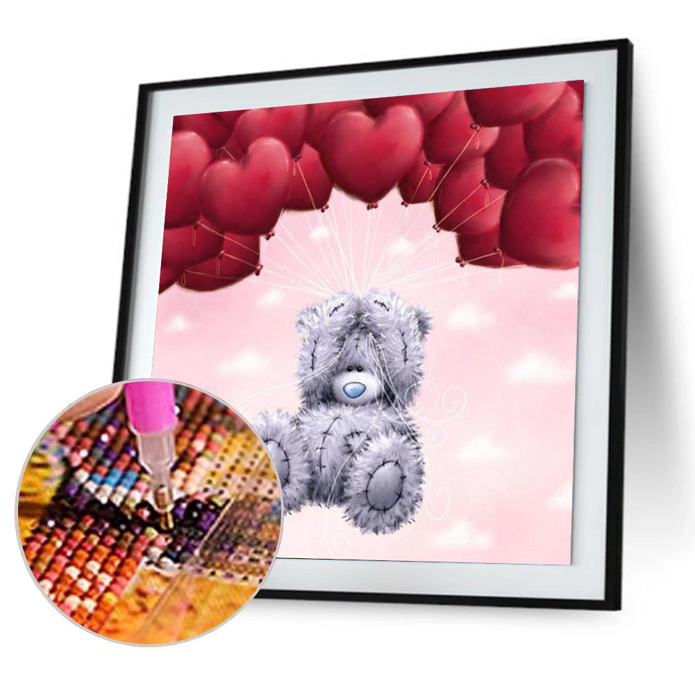 Bear - Full Round Drill Diamond Painting 30*30CM