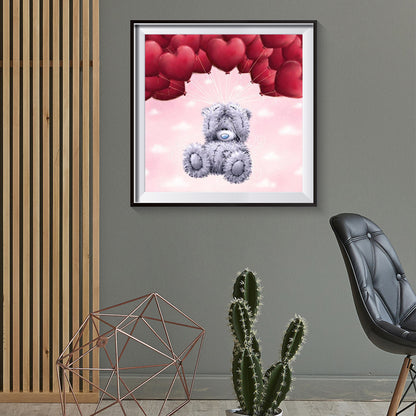 Bear - Full Round Drill Diamond Painting 30*30CM