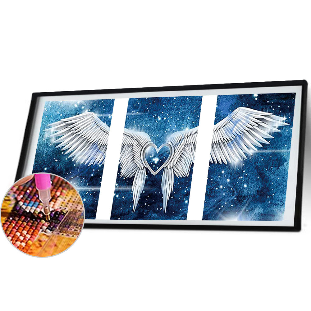 Angel Wings - Full Round Drill Diamond Painting 90*40CM