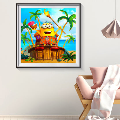 Minions - Full Round Drill Diamond Painting 40*40CM