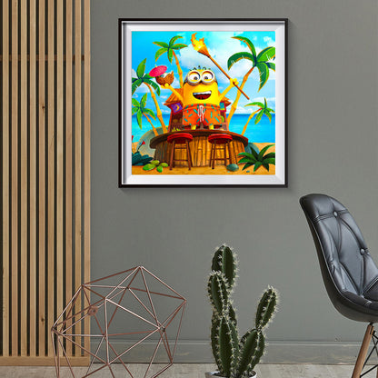 Minions - Full Round Drill Diamond Painting 40*40CM