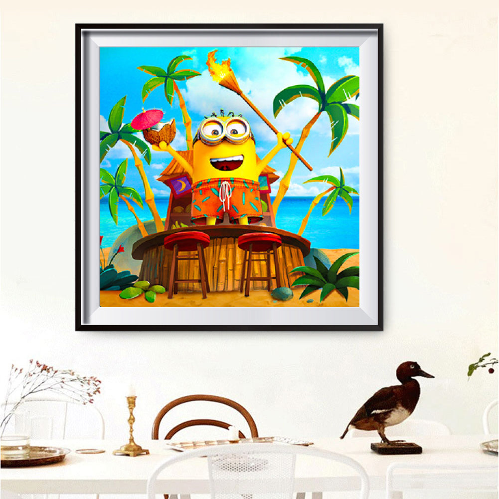 Minions - Full Round Drill Diamond Painting 40*40CM