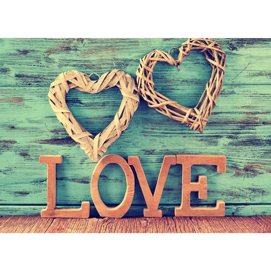 Love Heart - Full Round Drill Diamond Painting 40*30CM