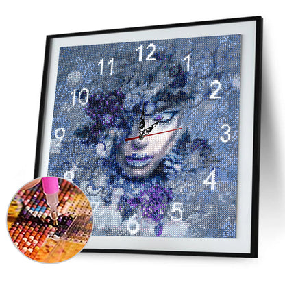 Diamond Painting 5D DIY Clock Full Special Drill Rhinestone Picture Kit