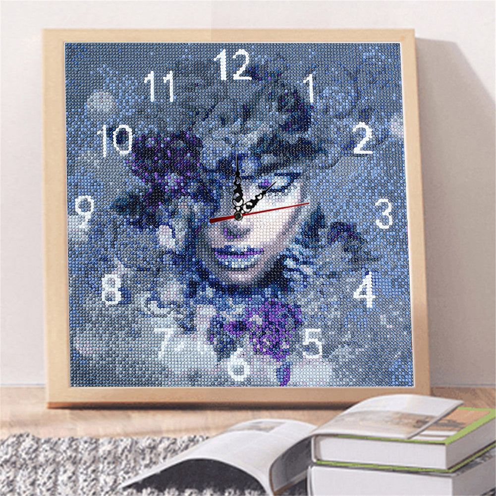 Diamond Painting 5D DIY Clock Full Special Drill Rhinestone Picture Kit