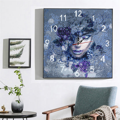 Diamond Painting 5D DIY Clock Full Special Drill Rhinestone Picture Kit