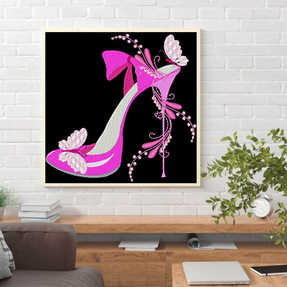 High Heels - Full Round Drill Diamond Painting 30*30CM