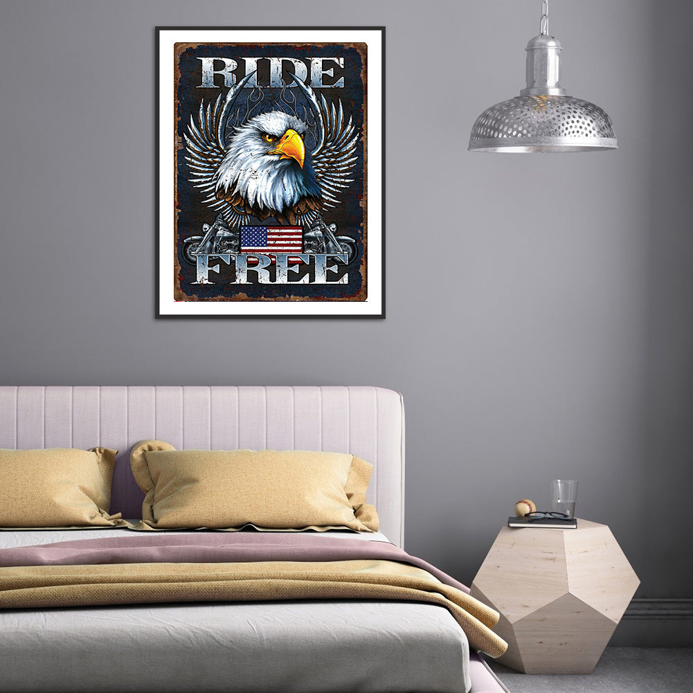 Abstract Painting - Full Round Drill Diamond Painting 30*40CM