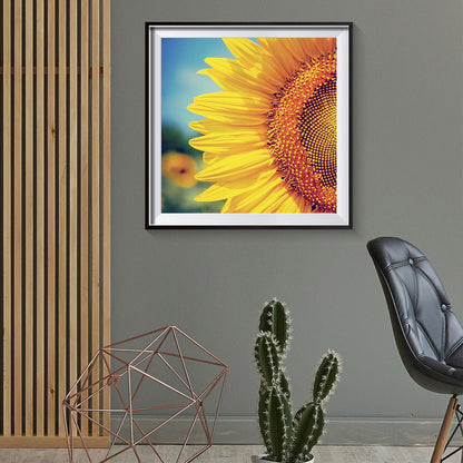 Sunflower - Full Round Drill Diamond Painting 30*30CM