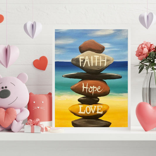 Wooden Sign - Full Round Drill Diamond Painting 30*40CM