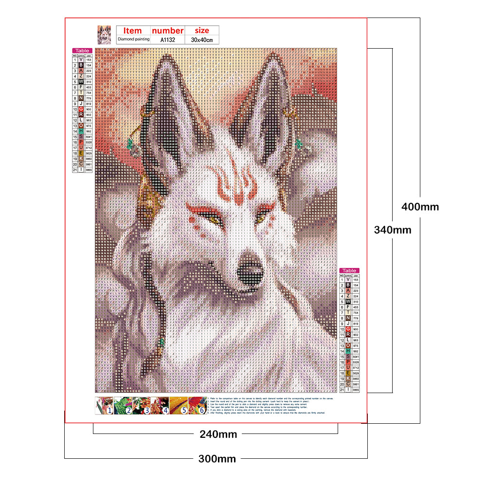Animal - Full Round Drill Diamond Painting 30*40CM