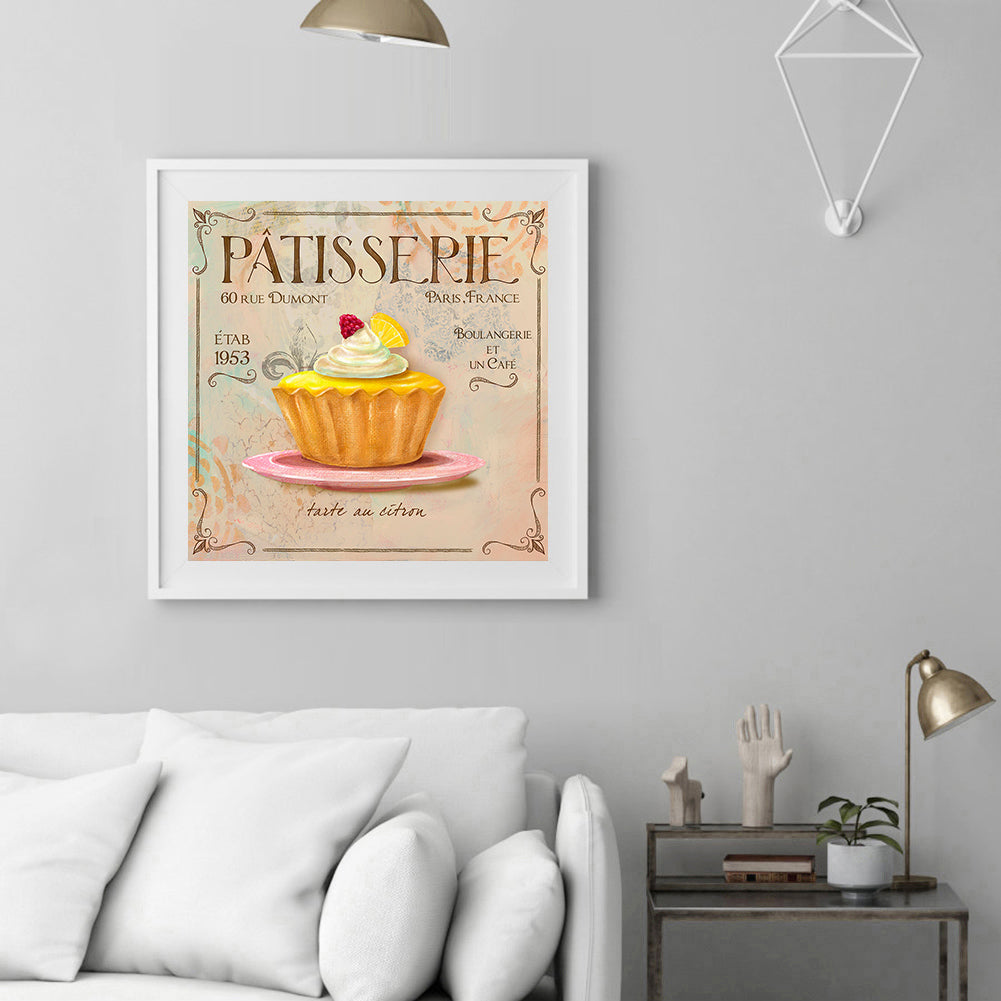 Pastry - Full Round Drill Diamond Painting 35*35CM