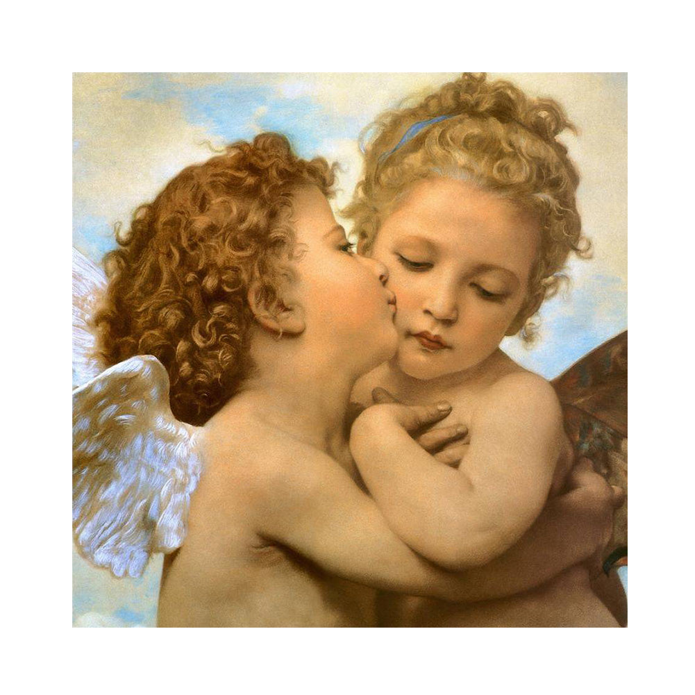 Angel Kiss - Full Round Drill Diamond Painting 30*30CM