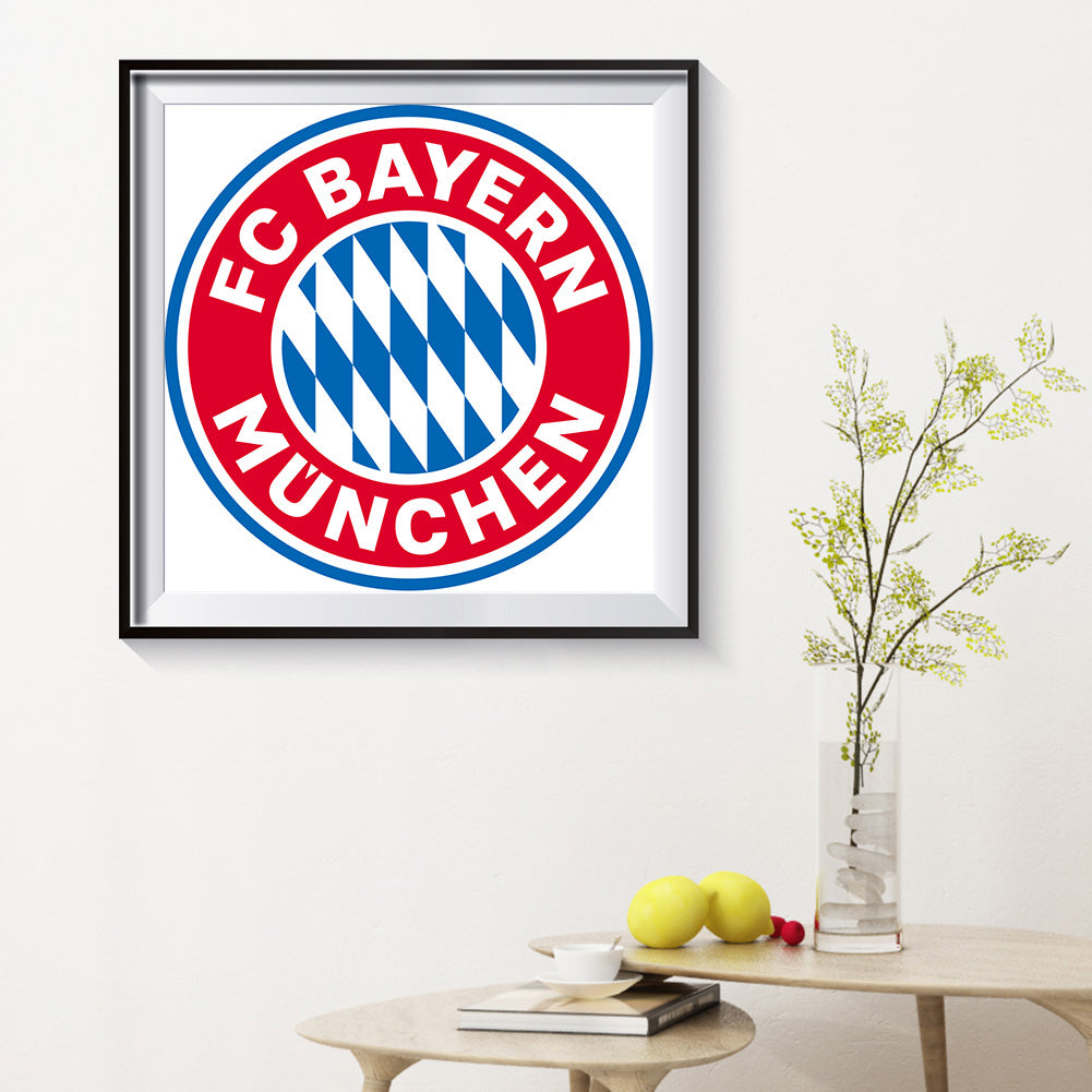 Team Badge - Full Round Drill Diamond Painting 40*40CM