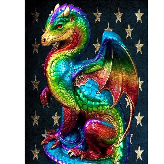 Pterosaur - Full Round Drill Diamond Painting 30*40CM