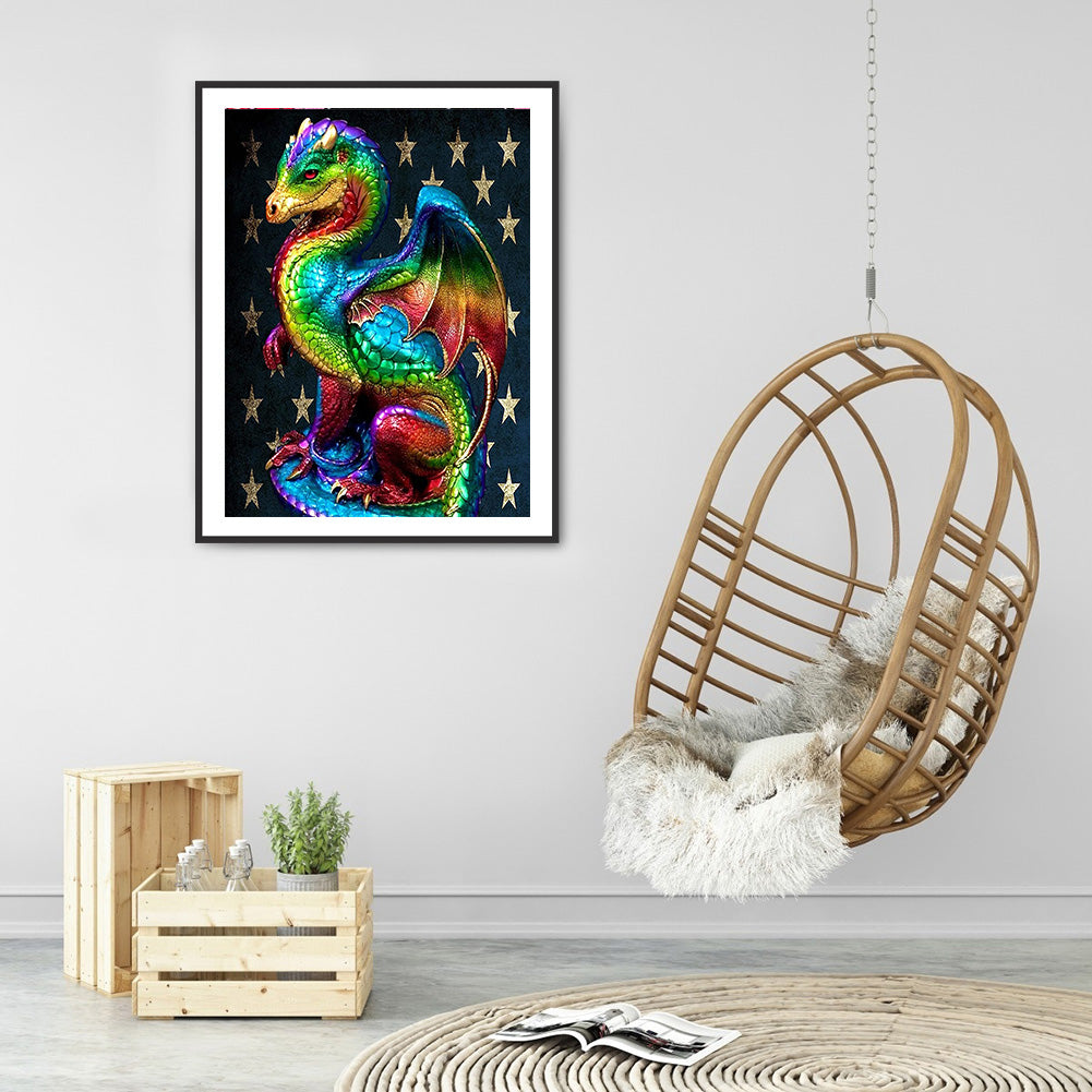 Pterosaur - Full Round Drill Diamond Painting 30*40CM