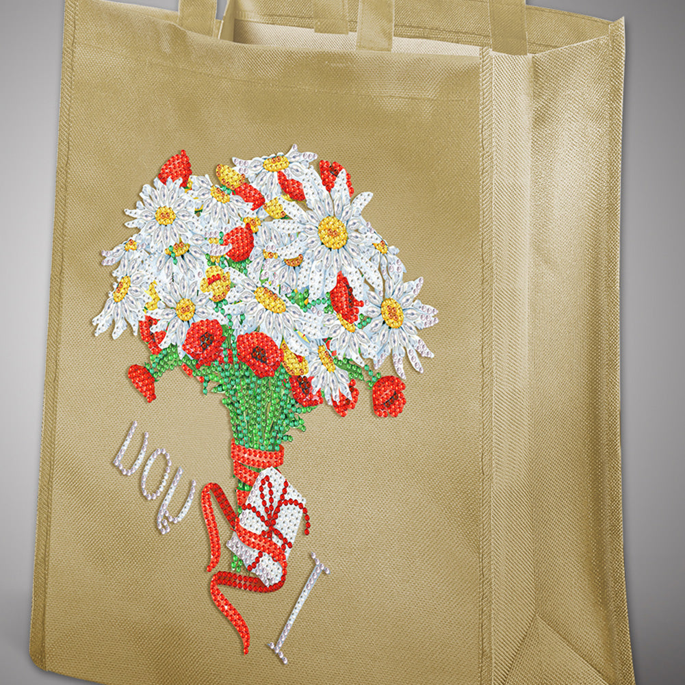 DIY Diamond Painting Oxford Handbag Eco-friendly Storage Bags Grocery Totes