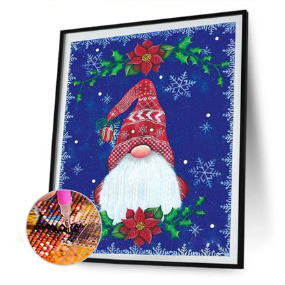 Red Gnome - Full Round Drill Diamond Painting 30*40CM