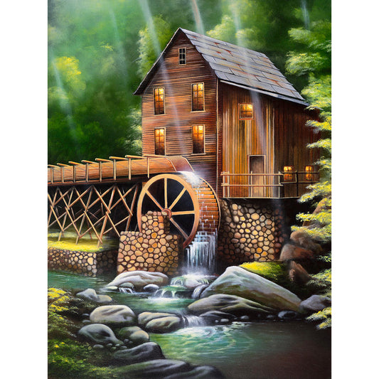 River House - Full Round Drill Diamond Painting 30*40CM