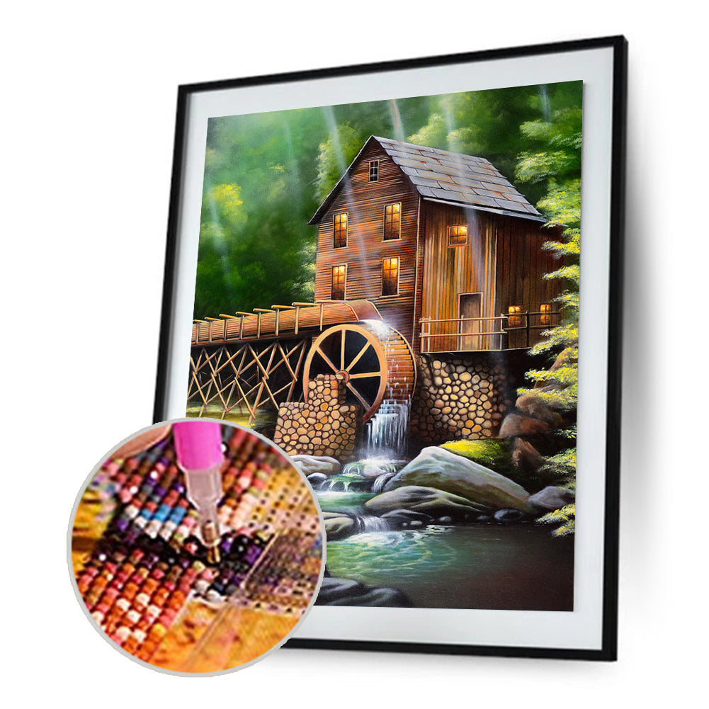 River House - Full Round Drill Diamond Painting 30*40CM