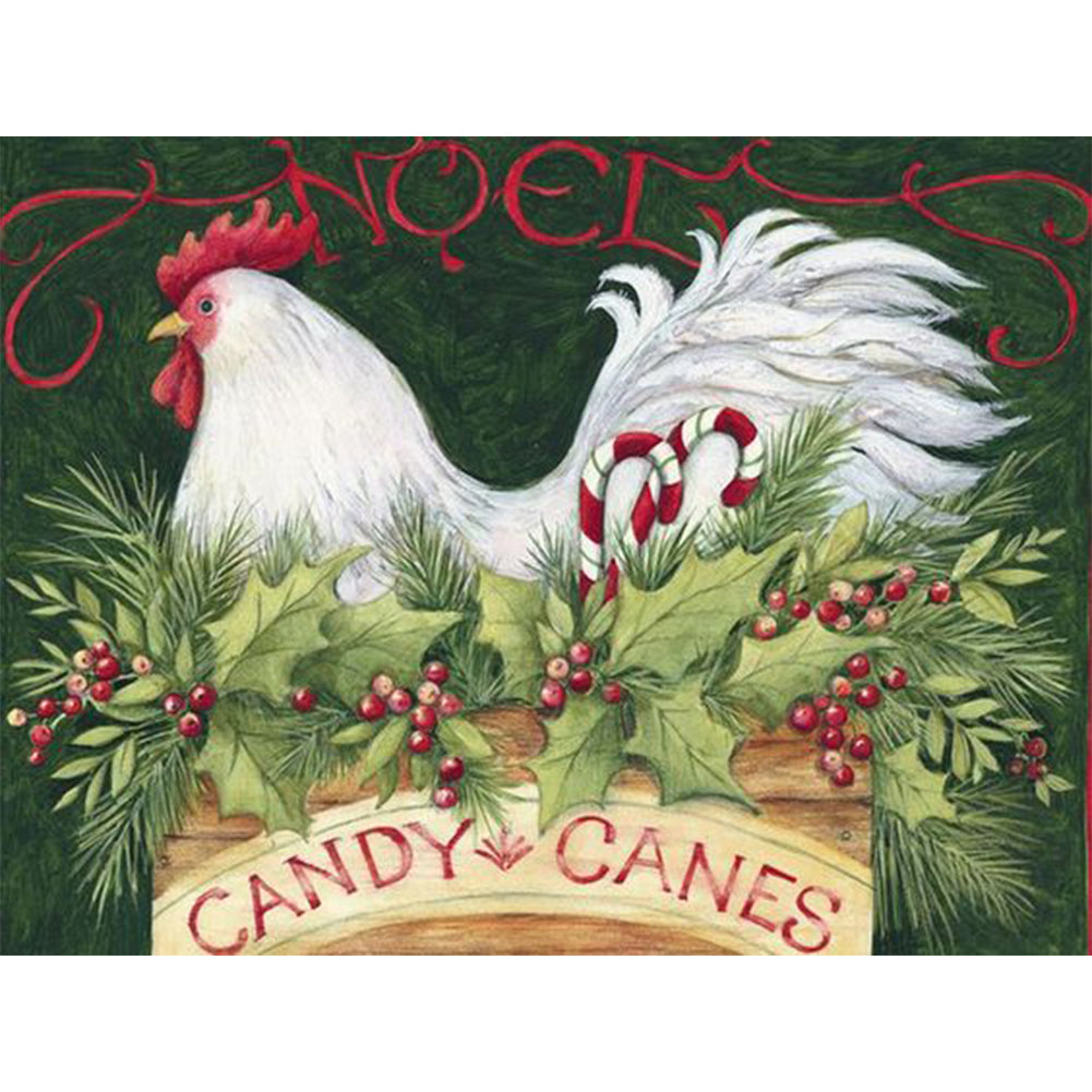 Poultry - Full Round Drill Diamond Painting 50*40CM