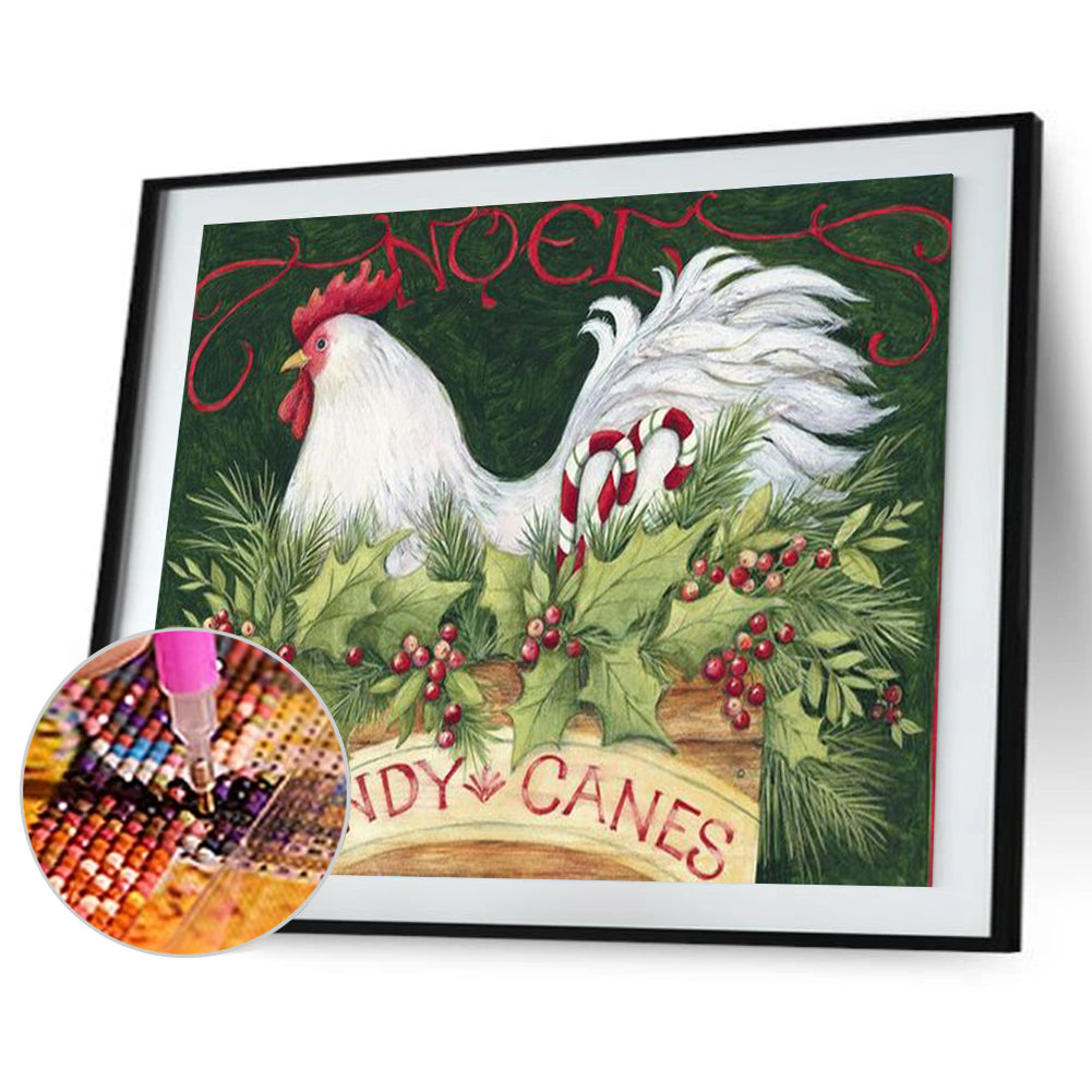 Poultry - Full Round Drill Diamond Painting 50*40CM