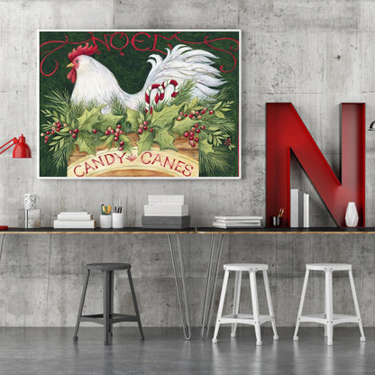 Poultry - Full Round Drill Diamond Painting 50*40CM