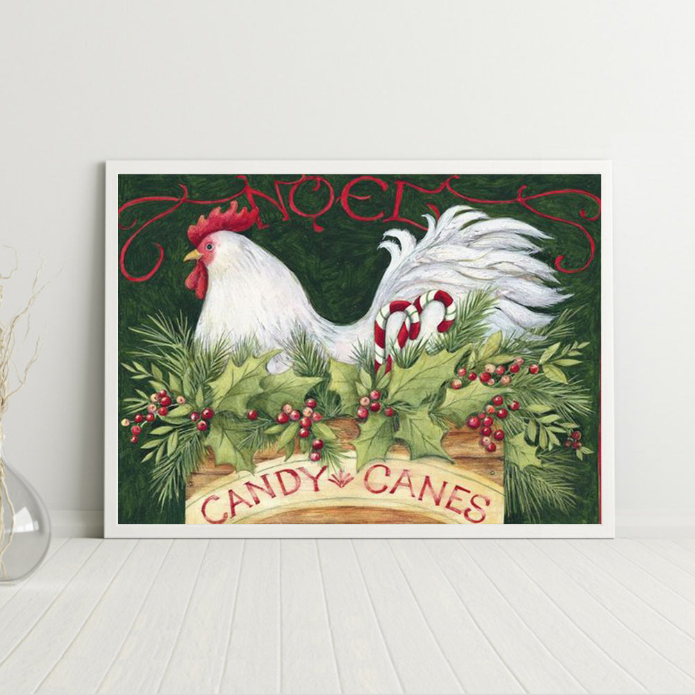 Poultry - Full Round Drill Diamond Painting 50*40CM