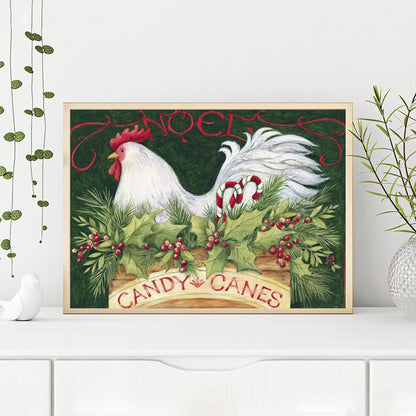 Poultry - Full Round Drill Diamond Painting 50*40CM