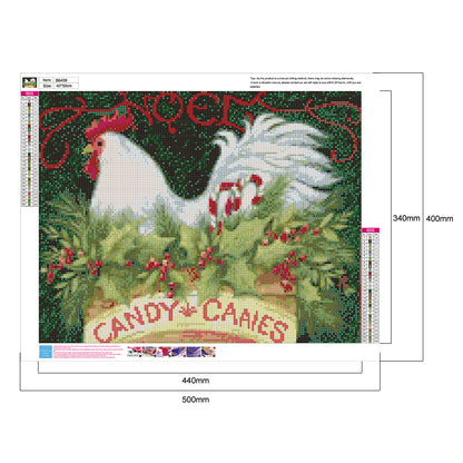 Poultry - Full Round Drill Diamond Painting 50*40CM