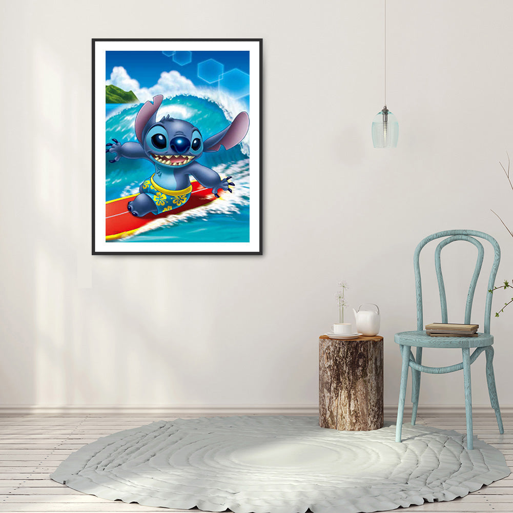 Stitch - Full Round Drill Diamond Painting 30*40CM