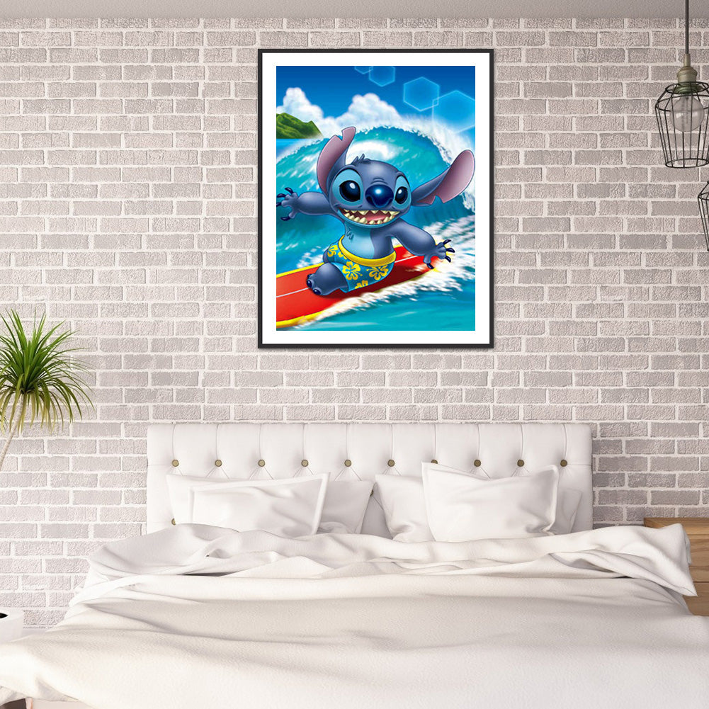 Stitch - Full Round Drill Diamond Painting 30*40CM