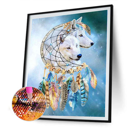 Dream Catcher - Full Round Drill Diamond Painting 30*40CM