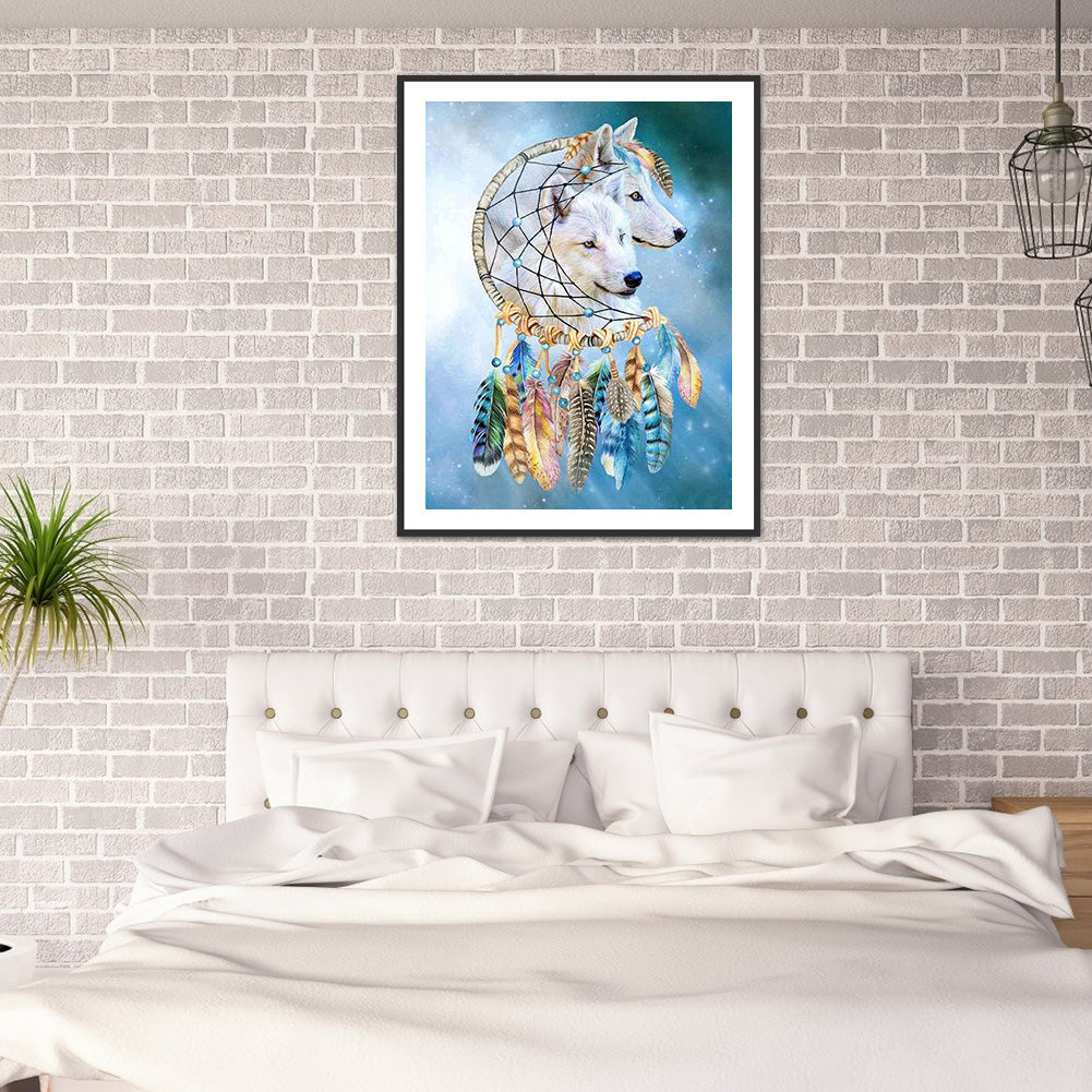 Dream Catcher - Full Round Drill Diamond Painting 30*40CM