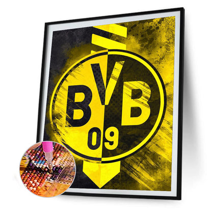 Team Badge - Full Round Drill Diamond Painting 30*40CM